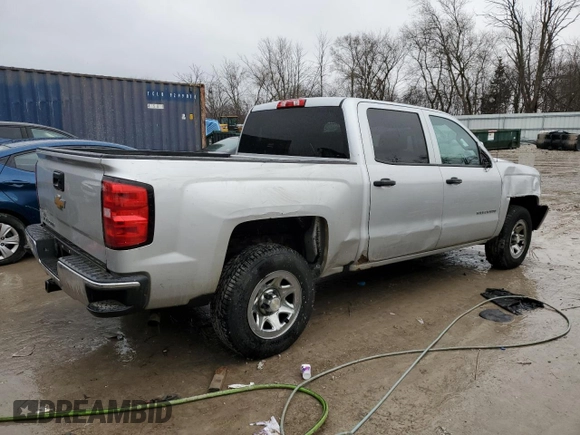 2016 Chevrolet Silverado 1500 Work Truck with VIN 3GCPCNEC0GG270678, listed as a Copart auction lot 46515845 with 283,920 mi miles and Non Repairable. Bid and sale history available at DreamBid. Image 3.