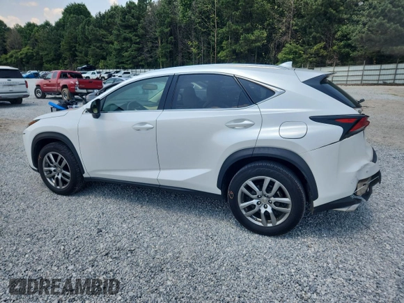 2016 Lexus NX 200t with VIN JTJYARBZ7G2036036, listed as a Copart auction lot 62380235 with 143,487 mi miles and Salvage title. Bid and sale history available at DreamBid. Image 2.