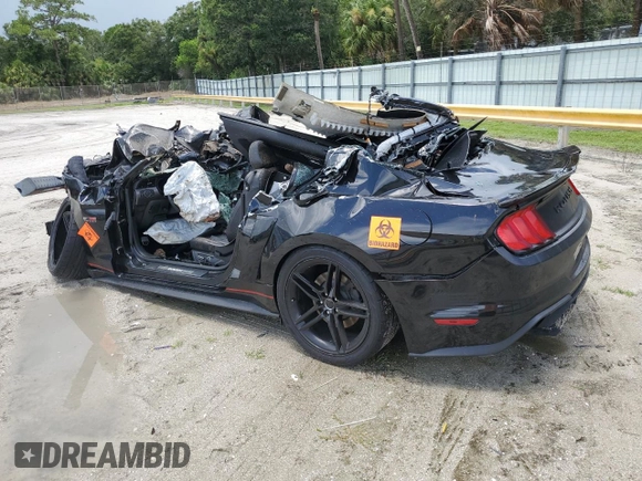 2019 Ford Mustang GT z VIN 1FA6P8CF8K5110066, wystawiony jako Copart lot #66397094 z przebiegiem Nie podano mil oraz Nie do naprawy. Historia ofert i sprzedaży dostępna na DreamBid. Obrazek 2.