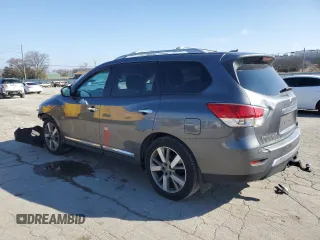 2016 Nissan Pathfinder S with VIN 5N1AR2MNXGC668940, listed as a Copart auction lot 42417765 with 152,616 mi miles and Salvage title. Bid and sale history available at DreamBid. Image 2.
