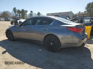 2014 Infiniti Q50 Sport with VIN JN1BV7AR3EM693035, listed as a Copart auction lot 52572715 with 142,361 mi miles and Clean Title. Bid and sale history available at DreamBid. Image 2.