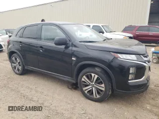 2020 Mitsubishi Outlander ES with VIN JA4AP3AU1LU017562, listed as a Copart auction lot 82314074 with 112,089 mi miles and Salvage title. Bid and sale history available at DreamBid. Image 4.