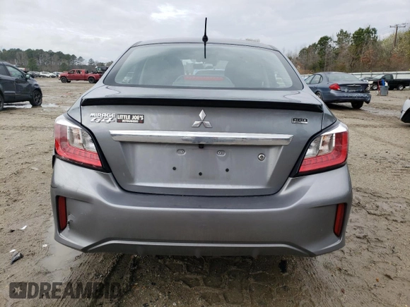 2023 Mitsubishi Mirage G4 ES with VIN ML32FUFJ9PHF00660, listed as a Copart auction lot 43284953 with 12,630 mi miles. Bid and sale history available at carsss.com. Image 6.