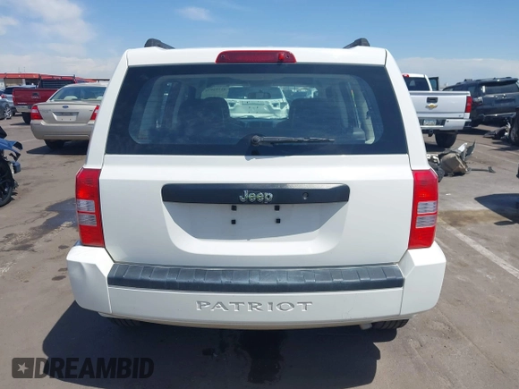 2008 Jeep Patriot Sport with VIN 1J8FT28098D722050, listed as a IAAI auction lot 42173974 with 125,343 mi miles and . Bid and sale history available at DreamBid. Image 16.