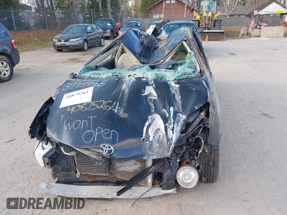 2006 Toyota Prius with VIN JTDKB20U163168898, listed as a IAAI auction lot 40875261 with Not Provided miles. Bid and sale history available at carsss.com. Image 6.