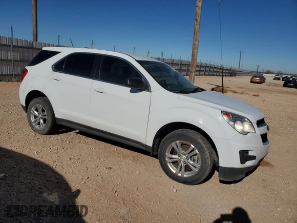 2015 Chevrolet Equinox LS with VIN 2GNALAEK8F6256695, listed as a Copart auction lot 87876095 with Not Provided miles and Salvage Title. Bid and sale history available at DreamBid. Image 4.
