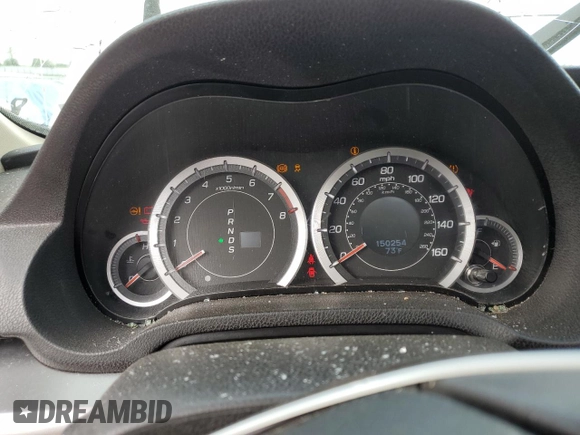 2013 Acura TSX with VIN JH4CU2F4XDC001764, listed as a Copart auction lot 53741985 with 150,254 mi miles and Salvage title. Bid and sale history available at DreamBid. Image 9.