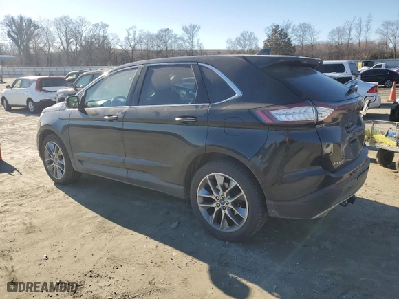2015 Ford Edge Titanium with VIN 2FMPK4K98FBB24516, listed as a Copart auction lot 43043975 with 116,031 mi miles and Salvage Title. Bid and sale history available at carsss.com. Image 2.