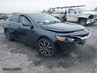 2020 Chevrolet Malibu RS with VIN 1G1ZG5ST8LF128732, listed as a IAAI auction lot 41272782 with 62,638 mi miles. Bid and sale history available at carsss.com. Image 1.