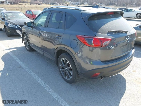 2016 Mazda CX-5 Grand Touring with VIN JM3KE4DY5G0837958, listed as a IAAI auction lot 41713313 with NaN miles. Bid and sale history available at carsss.com. Image 3.