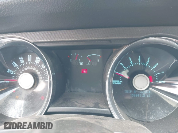 2012 Ford Mustang Premium with VIN 1ZVBP8AMXC5285458, listed as a IAAI auction lot 42162248 with 159,841 mi miles and . Bid and sale history available at DreamBid. Image 7.