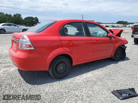 2009 Chevrolet Aveo 1LT z VIN KL1TD56E49B331612, wystawiony jako Copart lot #57293475 z przebiegiem Nie podano mil oraz Szkoda całkowita • Salvage title. Historia ofert i sprzedaży dostępna na DreamBid. Obrazek 3.