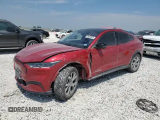 2021 Ford Mustang Mach-E Premium with VIN 3FMTK3SU5MMA48133, listed as a Copart auction lot 53602825 with 50,028 mi miles and Salvage Title. Bid and sale history available at DreamBid. Image 1.