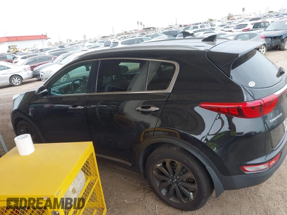 2018 Kia Sportage EX with VIN KNDPNCAC8J7460042, listed as a IAAI auction lot 41928598 with 234,870 mi miles and . Bid and sale history available at carsss.com. Image 14.