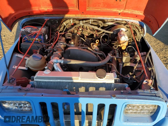 1994 Jeep Wrangler S with VIN 1J4FY19P4RP440889, listed as a Copart auction lot 79674954 with 53,895 mi miles and Non Repairable. Bid and sale history available at carsss.com. Image 11.