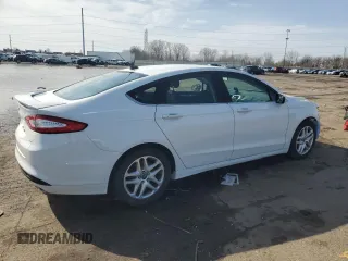 2015 Ford Fusion SE with VIN 1FA6P0H76F5106302, listed as a Copart auction lot 51523775 with 47,762 mi miles and Salvage Title. Bid and sale history available at carsss.com. Image 3.