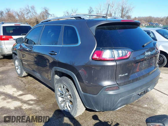 2019 Jeep Cherokee Altitude with VIN 1C4PJMLN7KD194094, listed as a IAAI auction lot 41547315 with 74,123 mi miles. Bid and sale history available at carsss.com. Image 3.