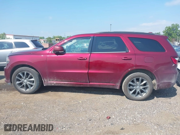 2018 Dodge Durango GT with VIN 1C4RDJDG5JC452079, listed as a IAAI auction lot 42674267 with 187,905 mi miles and . Bid and sale history available at DreamBid. Image 14.