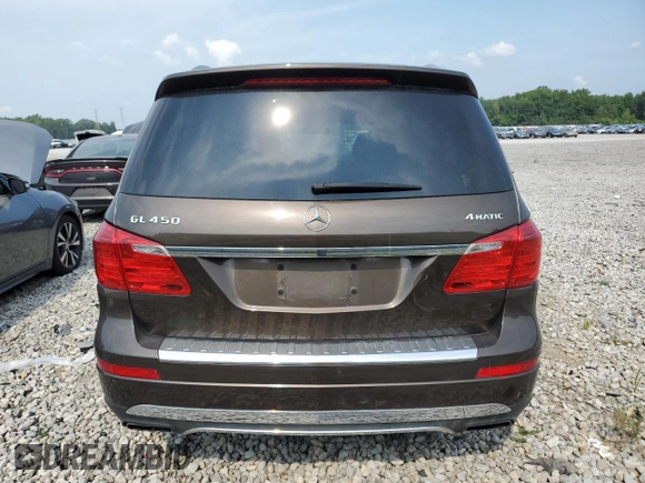 2016 Mercedes-Benz GL with VIN 4JGDF6EEXGA685261, listed as a Copart auction lot 63542594 with 132,467 mi miles and Salvage Title. Bid and sale history available at carsss.com. Image 6.