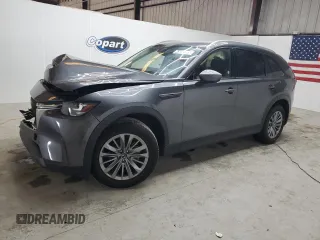 2024 Mazda CX-90 Preferred Plus with VIN JM3KKCHD8R1153476, listed as a Copart auction lot 49082395 with 19,636 mi miles and Non Repairable. Bid and sale history available at DreamBid. Image 1.