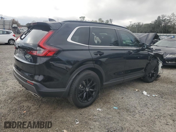 2024 Honda CR-V Sport with VIN 7FARS5H57RE008601, listed as a Copart auction lot 86955664 with Not Provided miles and Salvage Title. Bid and sale history available at DreamBid. Image 3.