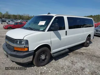 2019 Chevrolet Express Passenger LT with VIN 1GAZGPFG4K1286442, listed as a IAAI auction lot 41908138 with 241,894 mi miles and . Bid and sale history available at DreamBid. Image 2.