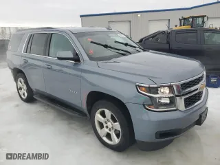 2016 Chevrolet Tahoe LS with VIN 1GNSKAEC4GR165722, listed as a Copart auction lot 46462745 with 124,364 mi miles and Salvage Title. Bid and sale history available at carsss.com. Image 4.