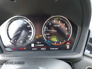 2019 BMW X1 sDrive28i with VIN WBXHU7C56K5L10962, listed as a IAAI auction lot 41904580 with 37,213 mi miles. Bid and sale history available at carsss.com. Image 7.