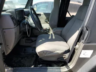 2006 Jeep Wrangler SE with VIN 1J4FA29166P705362, listed as a Copart auction lot 75252654 with 0 mi miles and Salvage Title. Bid and sale history available at carsss.com. Image 7.