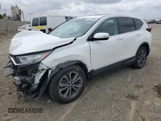 2021 Honda CR-V EX z VIN 2HKRW1H51MH401612, wystawiony jako Copart lot #53189565 z przebiegiem 36 211 mil mil oraz Szkoda całkowita • Salvage title. Historia ofert i sprzedaży dostępna na DreamBid. Obrazek 1.