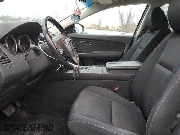 2010 Mazda CX-9 Touring with VIN JM3TB2MA1A0206524, listed as a Copart auction lot 41992475 with 131,765 mi miles and Salvage Title. Bid and sale history available at carsss.com. Image 7.