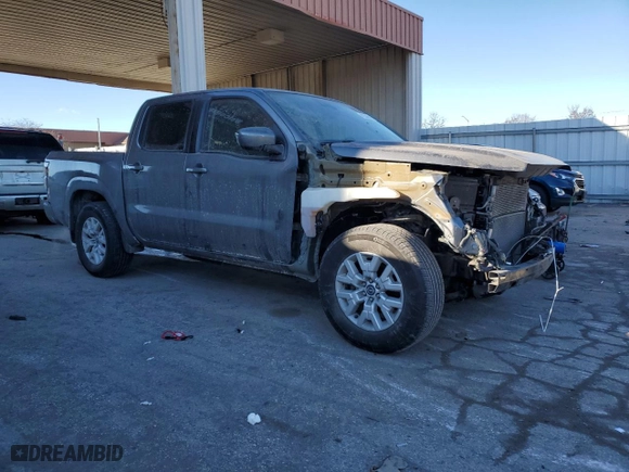 2022 Nissan Frontier S with VIN 1N6ED1EJ9NN675113, listed as a Copart auction lot 42306165 with 91,539 mi miles and Salvage Title. Bid and sale history available at carsss.com. Image 4.