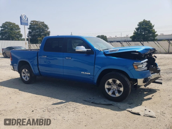 2022 Ram 1500 Laramie z VIN 1C6SRFJT1NN179158, wystawiony jako Copart lot #66940154 z przebiegiem 54 818 mil mil oraz Czysty tytuł • Clean title. Historia ofert i sprzedaży dostępna na DreamBid. Obrazek 4.
