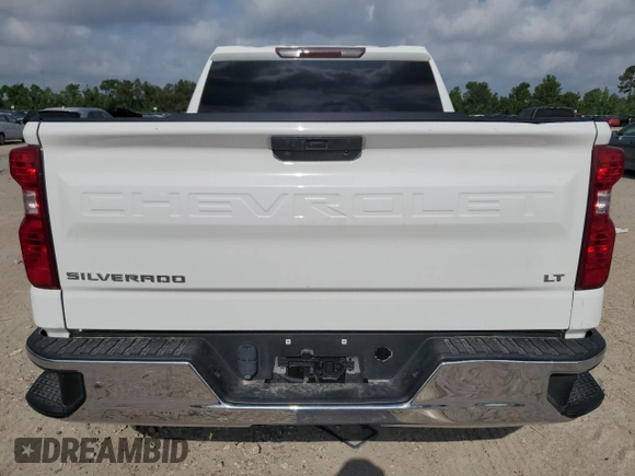 2019 Chevrolet Silverado 1500 LT with VIN 3GCPYDEK9KG115624, listed as a Copart auction lot 55501285 with 166,550 mi miles and Clean Title. Bid and sale history available at carsss.com. Image 6.
