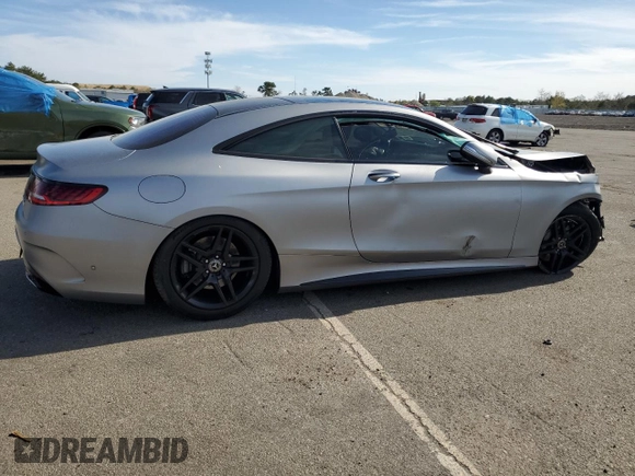 2018 Mercedes-Benz S-Class S 560 with VIN WDDXJ8GB9JA034554, listed as a Copart auction lot 51019884 with 0 mi miles and Non Repairable. Bid and sale history available at carsss.com. Image 3.
