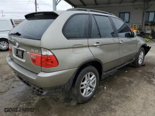 2004 BMW X5 3.0i with VIN 5UXFA13504LU35608, listed as a Copart auction lot 49435715 with 155,153 mi miles and Salvage Title. Bid and sale history available at carsss.com. Image 3.