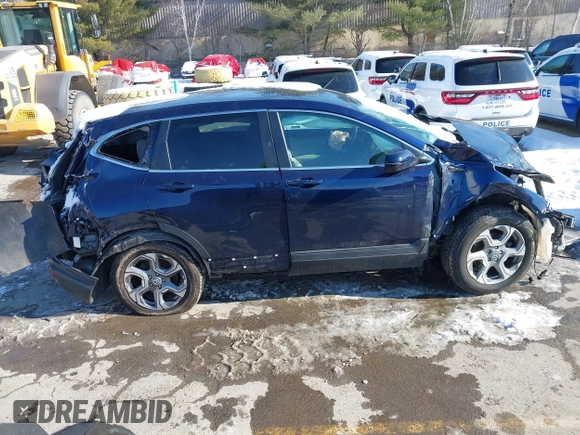 2019 Honda CR-V EX-L with VIN 2HKRW2H80KH643675, listed as a IAAI auction lot 41396375 with 101,296 mi miles and . Bid and sale history available at carsss.com. Image 13.