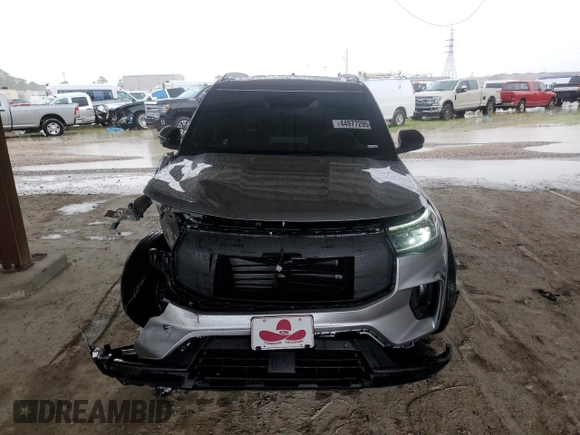2025 Ford Explorer with VIN 1FMUK8HH6SGA04225, listed as a Copart auction lot 44977295 with 2,531 mi miles and Salvage title. Bid and sale history available at DreamBid. Image 5.