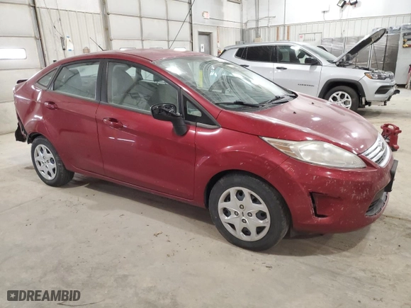 2013 Ford Fiesta SE with VIN 3FADP4BJ0DM215008, listed as a Copart auction lot 52017865 with 124,874 mi miles and Salvage Title. Bid and sale history available at carsss.com. Image 4.