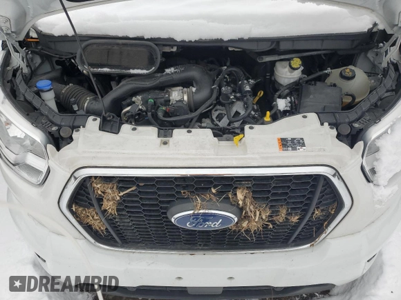 2021 Ford Transit Passenger XL with VIN 1FBAX2Y88MKA31842, listed as a Copart auction lot 86881884 with 74,868 mi miles and Salvage title. Bid and sale history available at DreamBid. Image 12.