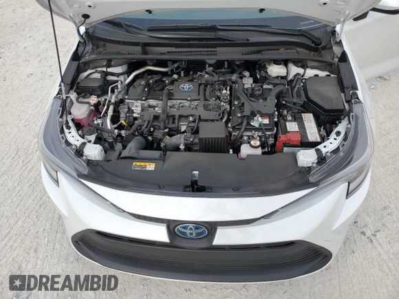 2023 Toyota Corolla Hybrid LE with VIN JTDBCMFE9P3021237, listed as a Copart auction lot 50127525 with 22,200 mi miles and Salvage Title. Bid and sale history available at carsss.com. Image 11.