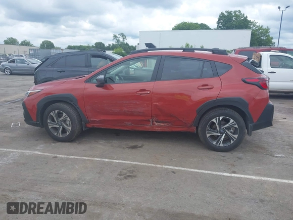 2024 Subaru Crosstrek Premium with VIN JF2GUADC0RH891856, listed as a IAAI auction lot 42385366 with 3,651 mi miles and . Bid and sale history available at DreamBid. Image 14.