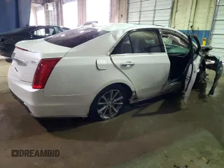 2017 Cadillac CTS Luxury AWD with VIN 1G6AX5SS7H0174142, listed as a Copart auction lot 47094795 with Not Provided miles and Salvage Title. Bid and sale history available at DreamBid. Image 3.