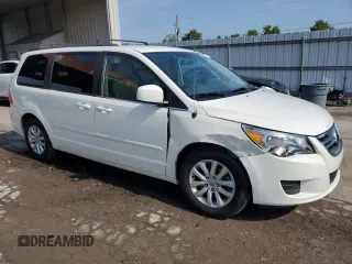 2012 Volkswagen Routan SE z VIN 2C4RVABG7CR391702, wystawiony jako Copart lot #57144765 z przebiegiem 97 122 mil mil oraz Szkoda całkowita • Salvage title. Historia ofert i sprzedaży dostępna na DreamBid. Obrazek 4.
