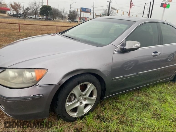 2008 Acura RL Tech Pkg with VIN JH4KB16648C001780, listed as a IAAI auction lot 41455258 with 1 mi miles. Bid and sale history available at carsss.com. Image 2.