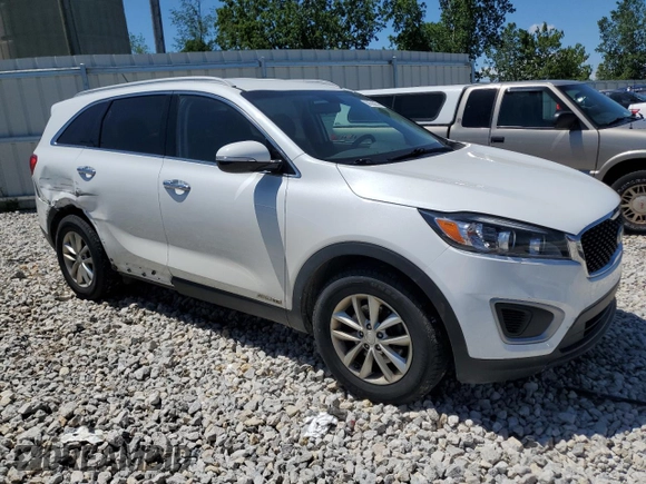 2018 Kia Sorento LX V6 with VIN 5XYPGDA55JG373056, listed as a Copart auction lot 56362954 with 138,283 mi miles and Clean Title. Bid and sale history available at carsss.com. Image 4.