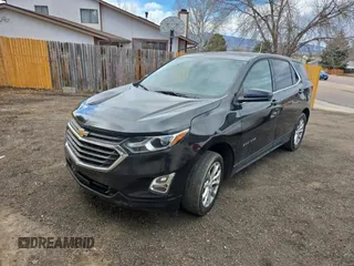 2019 Chevrolet Equinox LT with VIN 2GNAXUEV9K6121154, listed as a Copart auction lot 47882055 with 76,474 mi miles and Salvage Title. Bid and sale history available at DreamBid. Image 2.