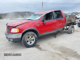 2002 Ford F-150 XLT with VIN 1FTRW08652KE36655, listed as a IAAI auction lot 41908256 with 1 mi miles. Bid and sale history available at carsss.com. Image 18.
