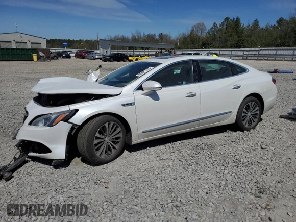 2017 Buick LaCrosse Premium with VIN 1G4ZR5SS8HU208216, listed as a Copart auction lot 50421715 with 81,493 mi miles and Salvage Title. Bid and sale history available at carsss.com. Image 1.