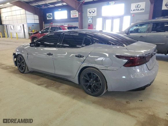 2017 Nissan Maxima SR with VIN 1N4AA6AP2HC392270, listed as a Copart auction lot 50774935 with 107,789 mi miles and Salvage Title. Bid and sale history available at carsss.com. Image 2.